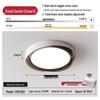Modern Nordic LED Ceiling Light - Minimalist Round Design for Master Bedroom