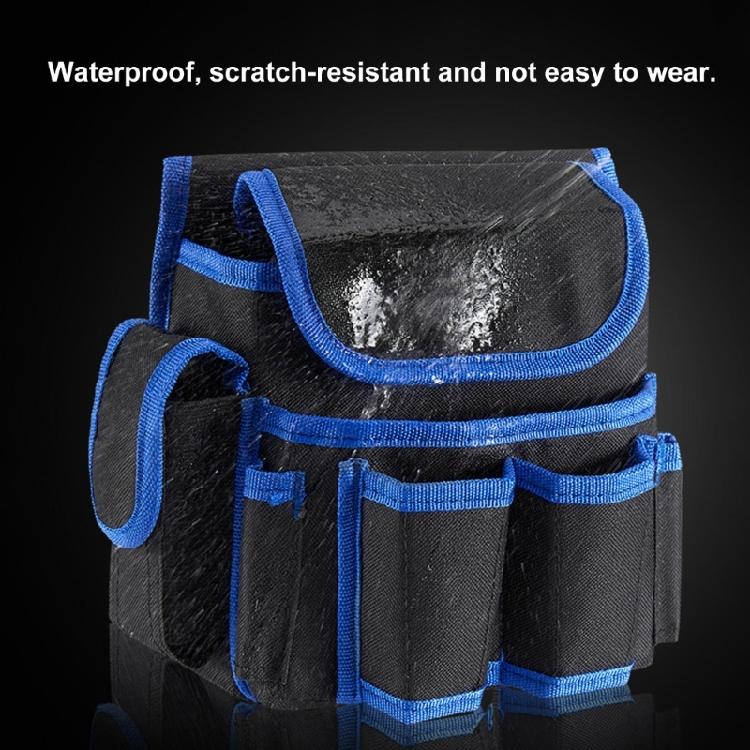 Tool Pouch Electrician Waist Belt Bags Oxford Cloth Work Aprons Craftworks Electrician Tool Maintenance Accessory