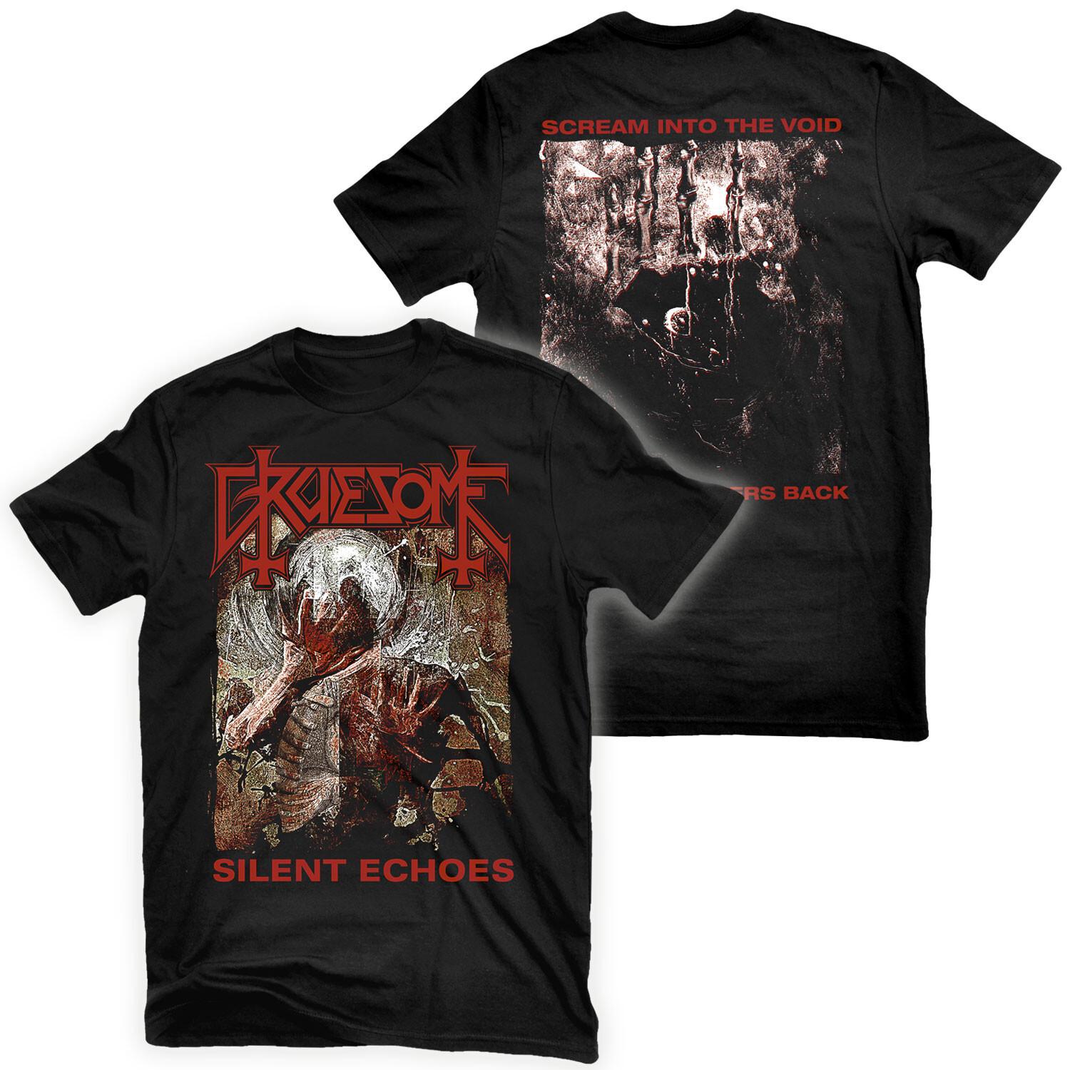 GRUESOME Silent Echoes T-Shirt NEW! Relapse Records TS4836 L