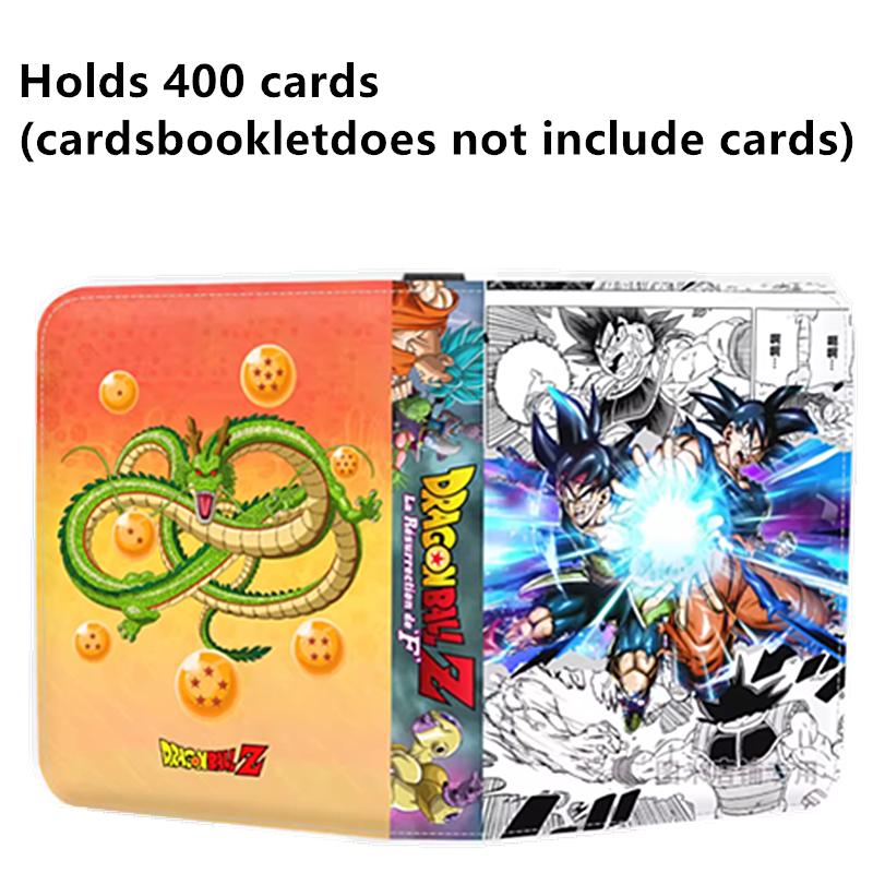 Cards Album Book 400900Pcs Anime Map Letter Holder Binder Action HD Collection Cards Protector Folder Gifts