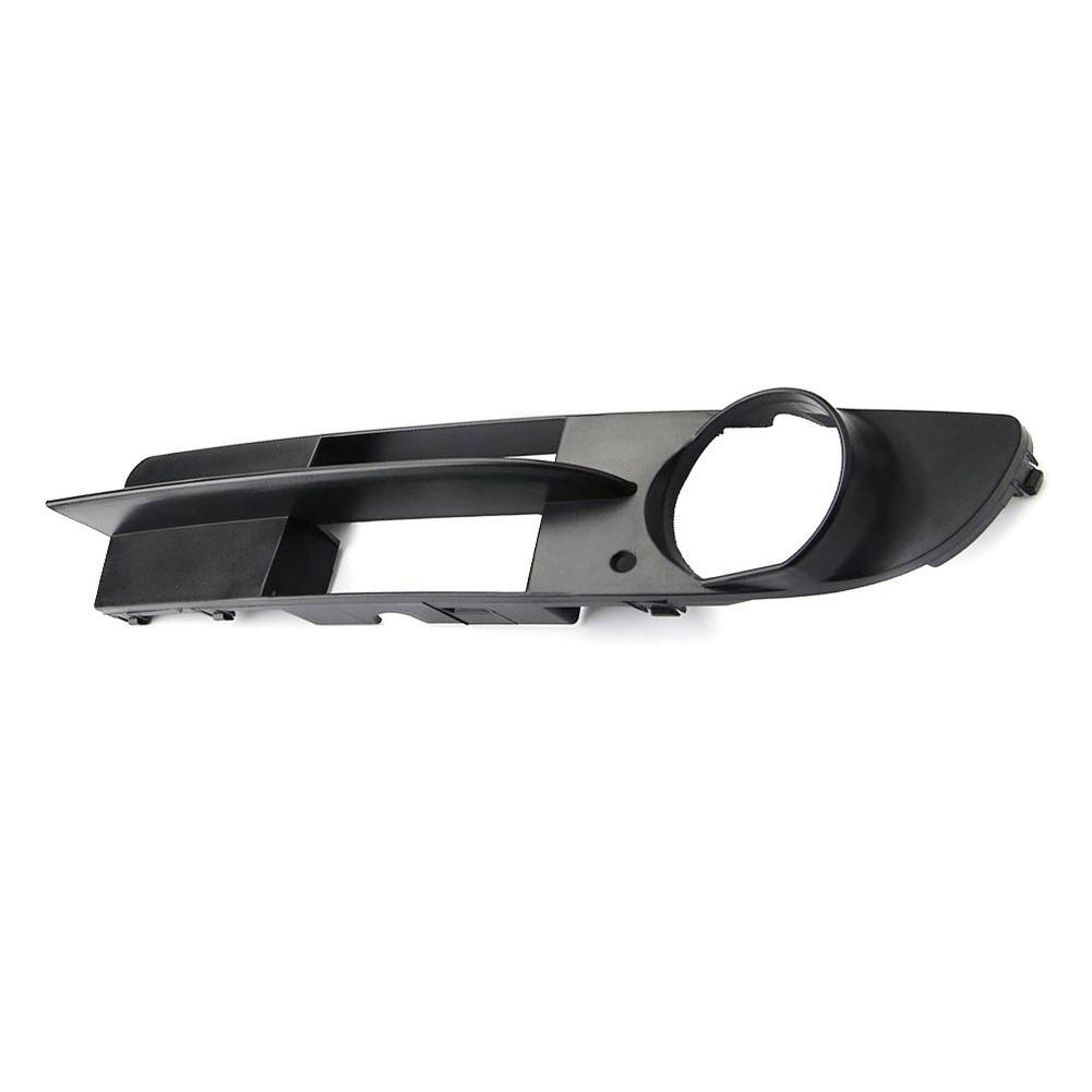 Front Bumper Mist Light Frame 51117049243 51117049244 ABS Accessories Black Car E60 E61 Fog Light Grille Cover