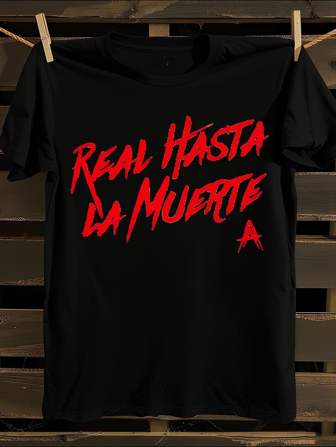 Anuel AA Real Hasta La Muerte T-shirt XL