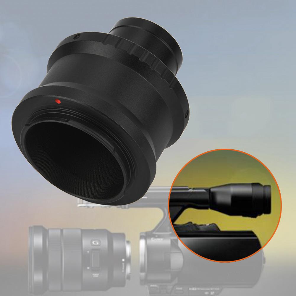 T2-NEX Metal 1.25 Inch Telescope Mount Adapter Ring To Fit for Sony NEX E Mount Camera