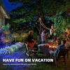 60/90/150/200 LED Solar Fireworks Lights Outdoor Decorative Multicolor Starburst Waterproof Lamps with 8 Modes for Garden Path