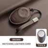 Genuine Leather Vehicles Key Fob Cover Case Housing Remote Fit For Gac Aion Y Plus S V Lx Ia5 Ut Rt Auto Housing Key Ring Anti-Scratch Case Auto