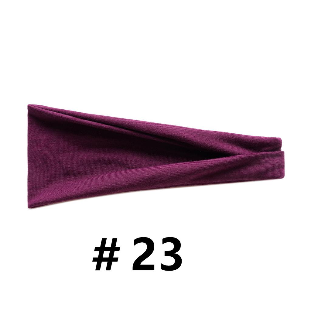 Headbands for Women Non Slip Sweat Hairbands Elastic Soft Stretchy Head Bands Sports Workout Yoga Outdoor Running Travel Headwrap Hair Accessories