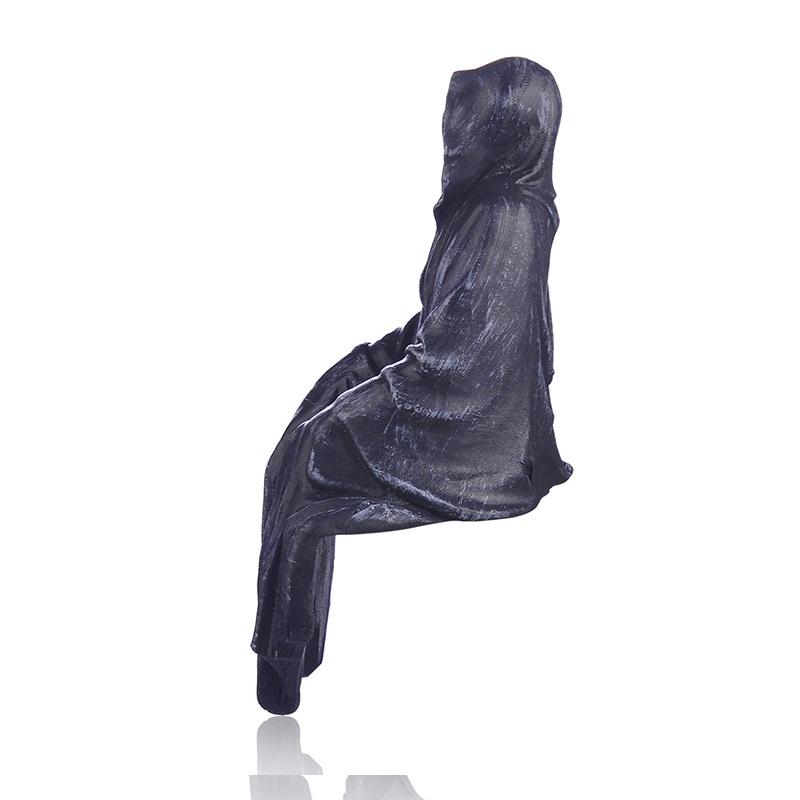 Socha Gotická Sedící Socha Kreativní Pryskyřičná figurka Domácí Ornament Dekor