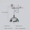 Displacement Expansion Restaurant Pendant Lamp Bauhaus Living Room Bedroom Board Chandeliers Nordic Modern Home Decor LED Lights