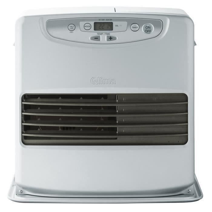 QLIMA SRE7037C 3700 watt Elektronische petroleumkachel - SAVE-modus - Co²-detector - Omvalbeveiliging - Programmeerbaar - NF