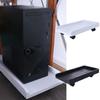 Plastic Mobile CPU Stand Lockable PC CPU Holder PC Accessories CPU Stand  Under Desk