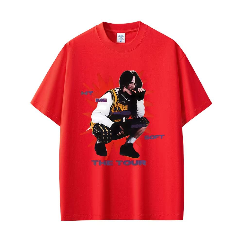 Hit Me Hard and Soft Tour Merch Tshirt Men Women Fashion Pop Music T Shirt Unisex 2026 summer Casual Vintage Short Sleeve Top