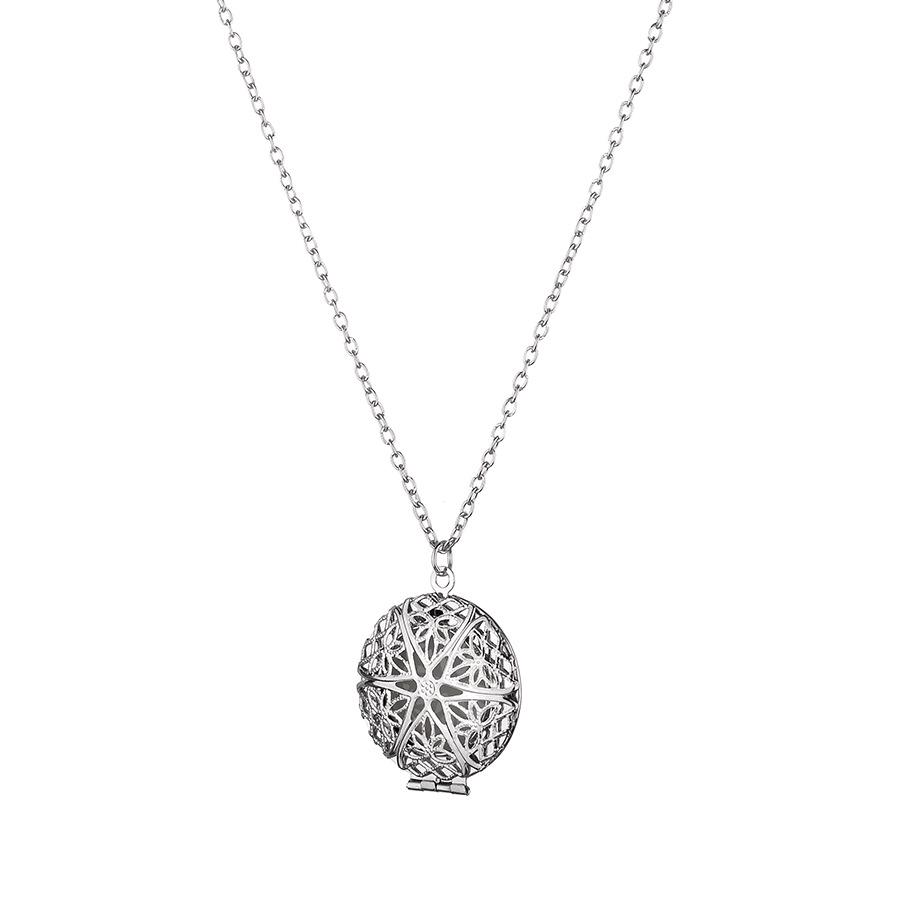 Popular European  American Luminous Hollow Necklace