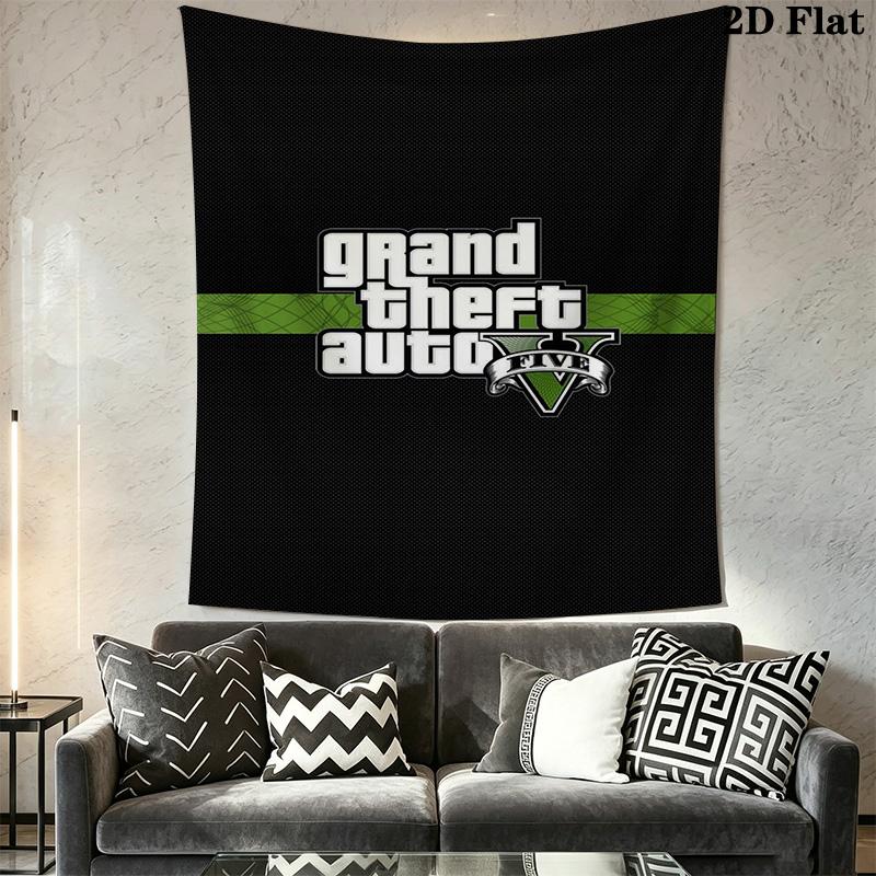 Grand Theft Auto V Cover Artwork Bedding 1 Duvet Cover 2 Pillowcase Without Core Soft And Comfortable Christmas Birthday Gift Bedding Set