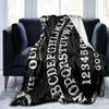 Cat Skulls Board Throw Blanket Witchy Premium Blanket Gothic Home Decor Goth Blanket Halloween Decor Witchcraft Blanket