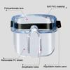Multipurpose Ergonomic Transparent Protected Face Shield Mask For Work Polish Welding Dust Oil Splash Resistant Full Face Mask