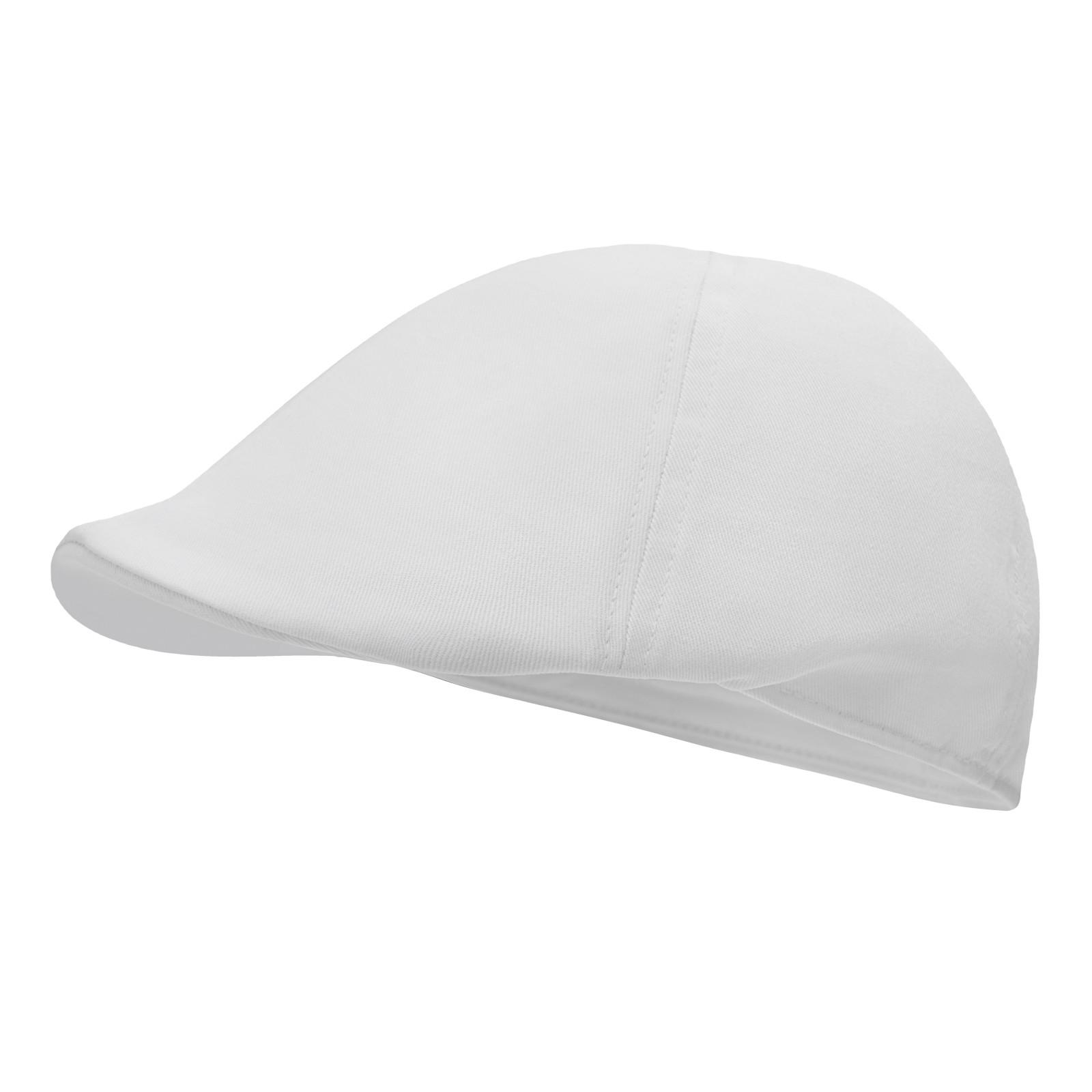 Jangoul Heren Katoen Keper Platte Pet Ivy Gatsby 8 Stuks Newsboy Petten Lente Zomer Jachtpetten Rijden Vissen Baret Voor Mannen 62cm wit