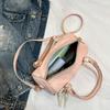 Einzelschulter Damen High-End Crossbody-Tasche Vielseitig Stilvoll Kleine Quadratische Tasche Geeignet für den Arbeitsweg mit Schleife