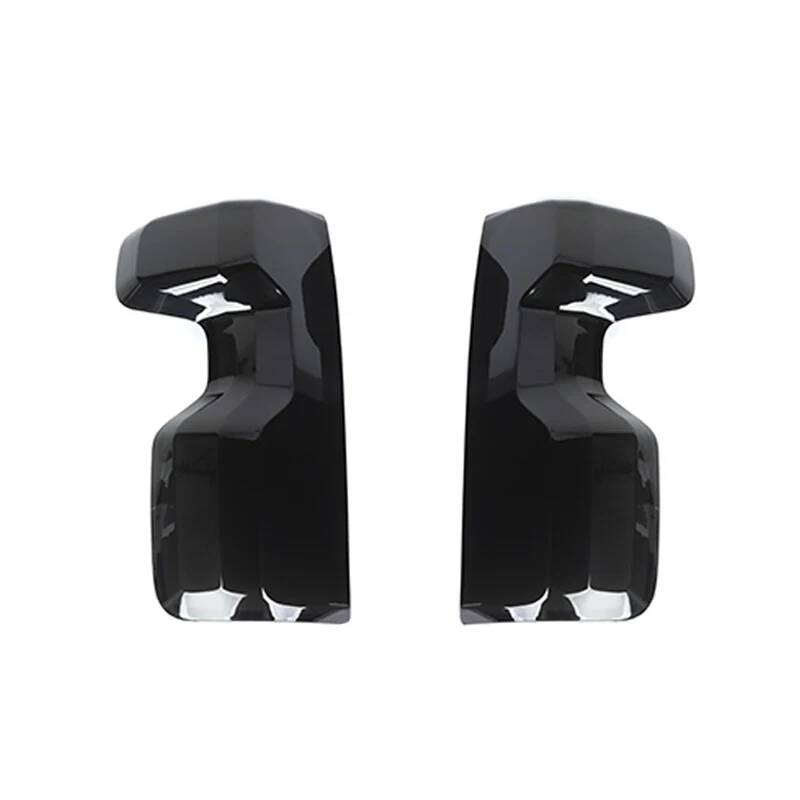 ABS Exterior Rear Tail Light Cover Decoration Cover Accessories For Chevy Silverado 2022 Up Smocked Black Car Accessories Smocked Black