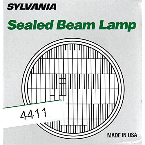 

SYLVANIA - H4411 Sealed Beam Headlight (4.5 Round) PAR36 - Halogen Replacement Bulb (Includes 1 Bulb) белый