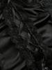 Gothic Satin Lace Bustier Camisole Top