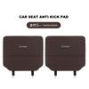AQO1   Leather Car Seat Back Anti Kick Mat Protector Cover Accessories For Citroen Grand Berlingo Jumper Celysee Xsara Picasso Aircross