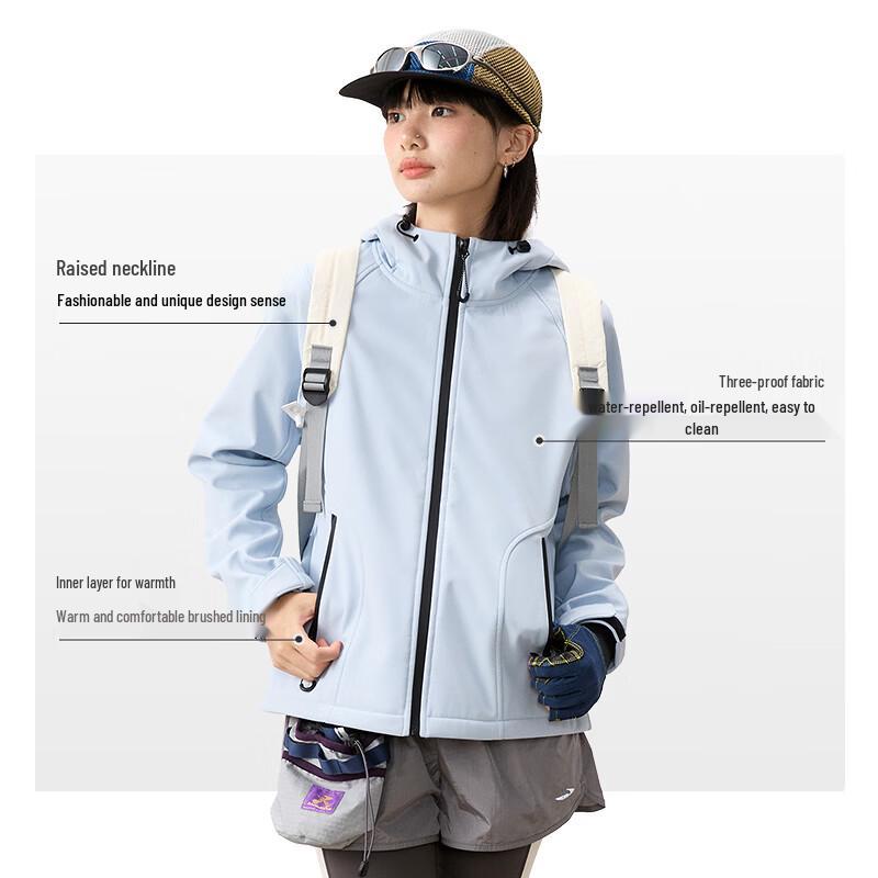 Warrior Women's Fleece-Lined Thermal Casual Outdoor Jacket