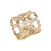 Hollow Out Love Scarf Buckle, Women Silk Scarves Clip, Scarf Ring Wrap Holder Clamp for Hair Accessory Bag Charm Belt Embellishment