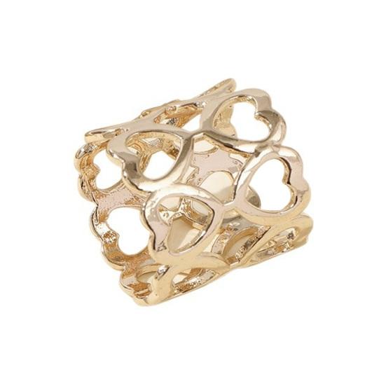 Hollow Out Love Scarf Buckle, Women Silk Scarves Clip, Scarf Ring Wrap Holder Clamp for Hair Accessory Bag Charm Belt Embellishment 4