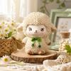 Resin Craft 2027 Lamb Statue Cute New Year Ornaments Elegant Sheep Year Figurine  Office Desk