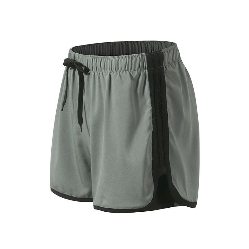 

100.00kg Sports Shorts Women s Workout Clothes Yoga Plus Size Plus Size Ladies Anti-Exposure Short Pants Running Export Extra Large Size Army Green FM(Suggested 40.00 kg-55.00 kg)