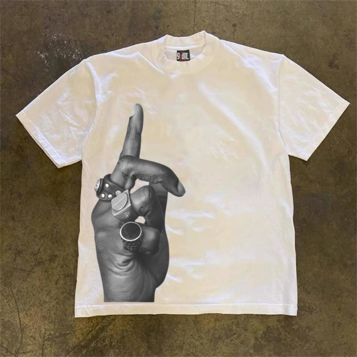 

Summer Men s Crew Neck Sports T-Shirt Trendy Men s Printed Cotton Half Sleeve Large Size Teen Student Loose Short Sleeve 4XL