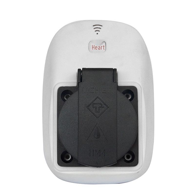 Weatherproof Outdoor WiFi Remote Control Timer Switch Socket with IP44 Plastic Shell