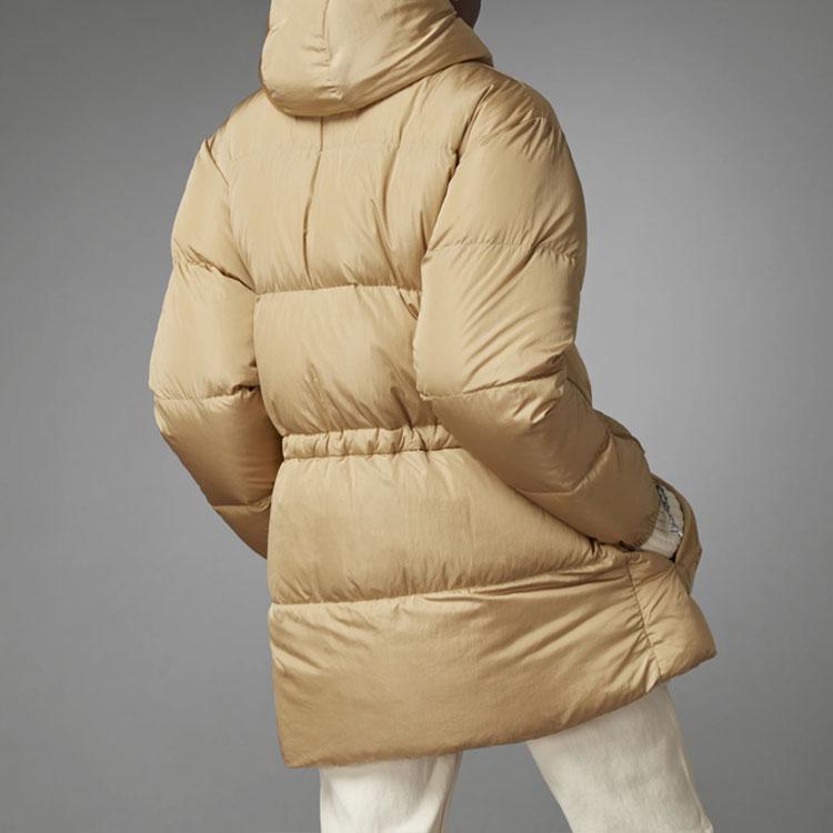 adidas Originals Trefoil Collection Outfit Down Jacket Winter Women's Light Khaki (Unisex) Down Jackets GU1781