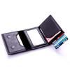 RFID Apple AirTag Tracker Protective Case with Crazy Horse Card Holder and Carbon Fiber Finish