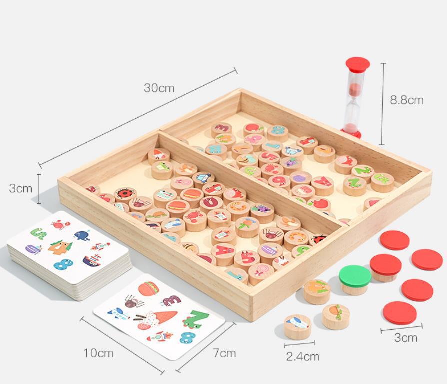 Cross-Border Memory Match Game: Educational Flip Card Puzzle for Kids Ages 3-6