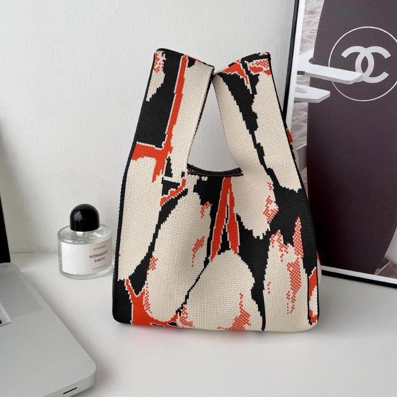 New Girls Knitted Bag Handbag Hand Bag Vest Bag Versatile Outdoor Knitted Bag