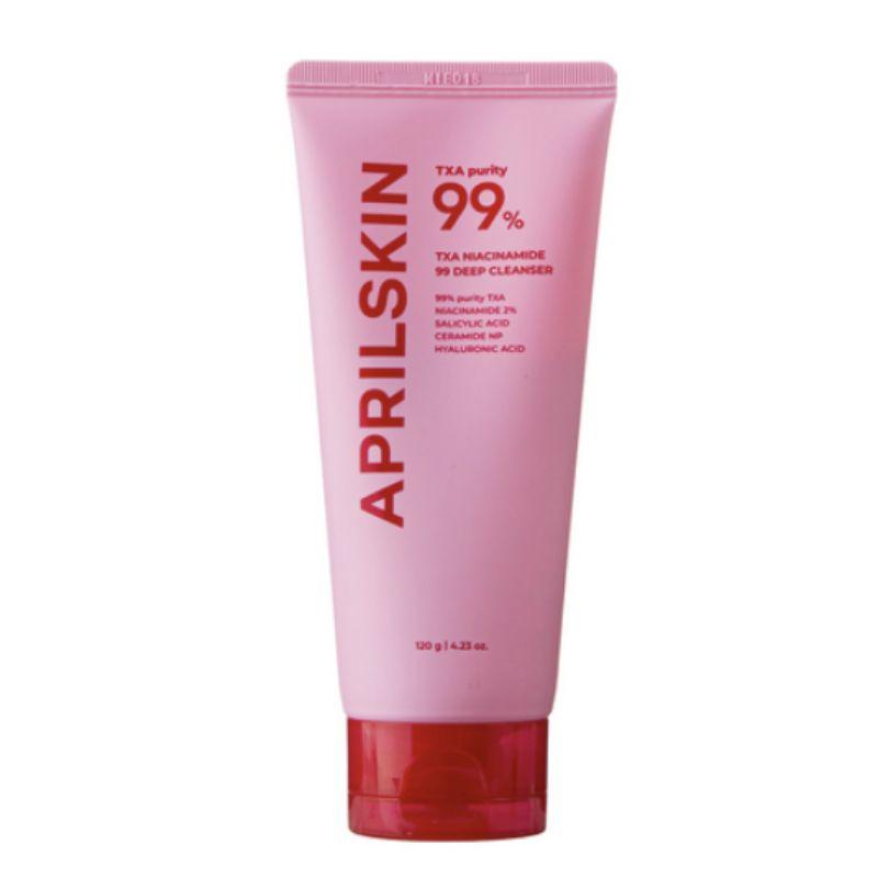 Aprilskin TXA Niacinamide Toning Shot 99 Deep Cleanser 120g 1pcs