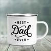 Best Dad Print Funny Enamel Creative Coffee Cups Camping Mugs Handle Drinkware Vacation Mug The Best Father's Day Gifts for Men