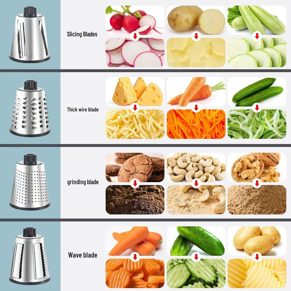 Multifunctional Stainless Steel Vegetable Cutter & Shredder