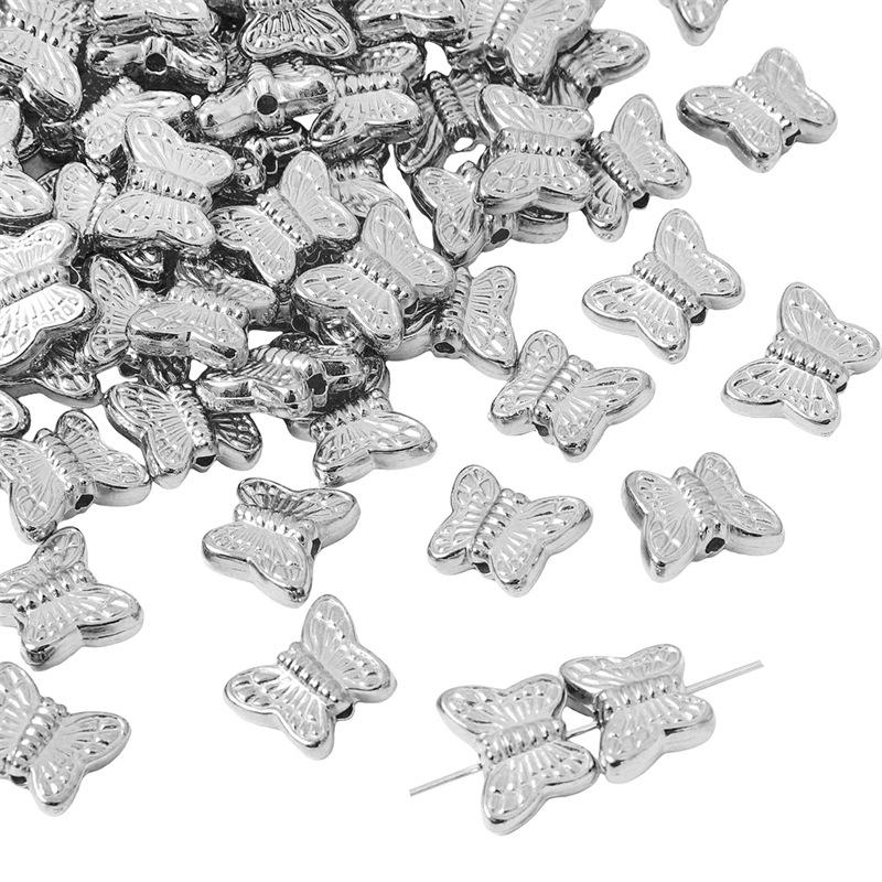 Fishtail Star Butterfly Blumen-Abstandshalterperlen - Schmuckzubehör für DIY Halsketten, Armbänder und Ohrringe