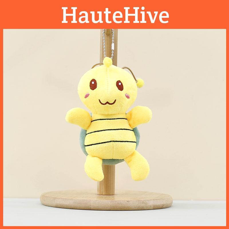 Turtle Cute Cartoon Plush Keychain Soft Short Hair Bag Charm Collection Toy