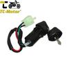 TC-Motor 4 Wire Male Plug Ignition Key Switch For 50cc 70cc 90cc 110cc 125cc Quad ATV Dirt Bike