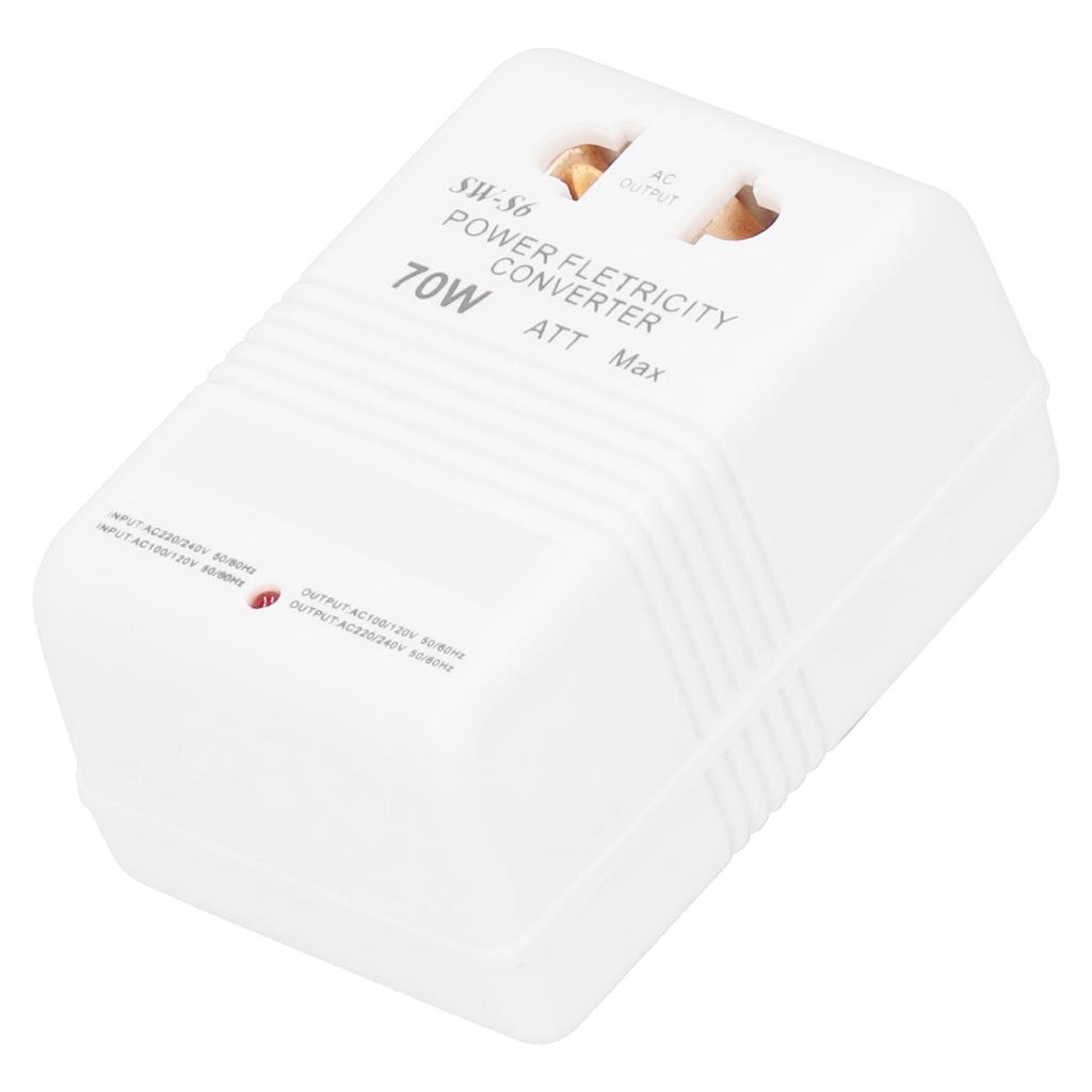 70W Stromwandler zu Zweikanal-Transformator-Adapter für Reisegebrauch /