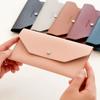 PU Leather Women Long Clutch Bag Portable Change Bag Ins Envelope Wallets  Women