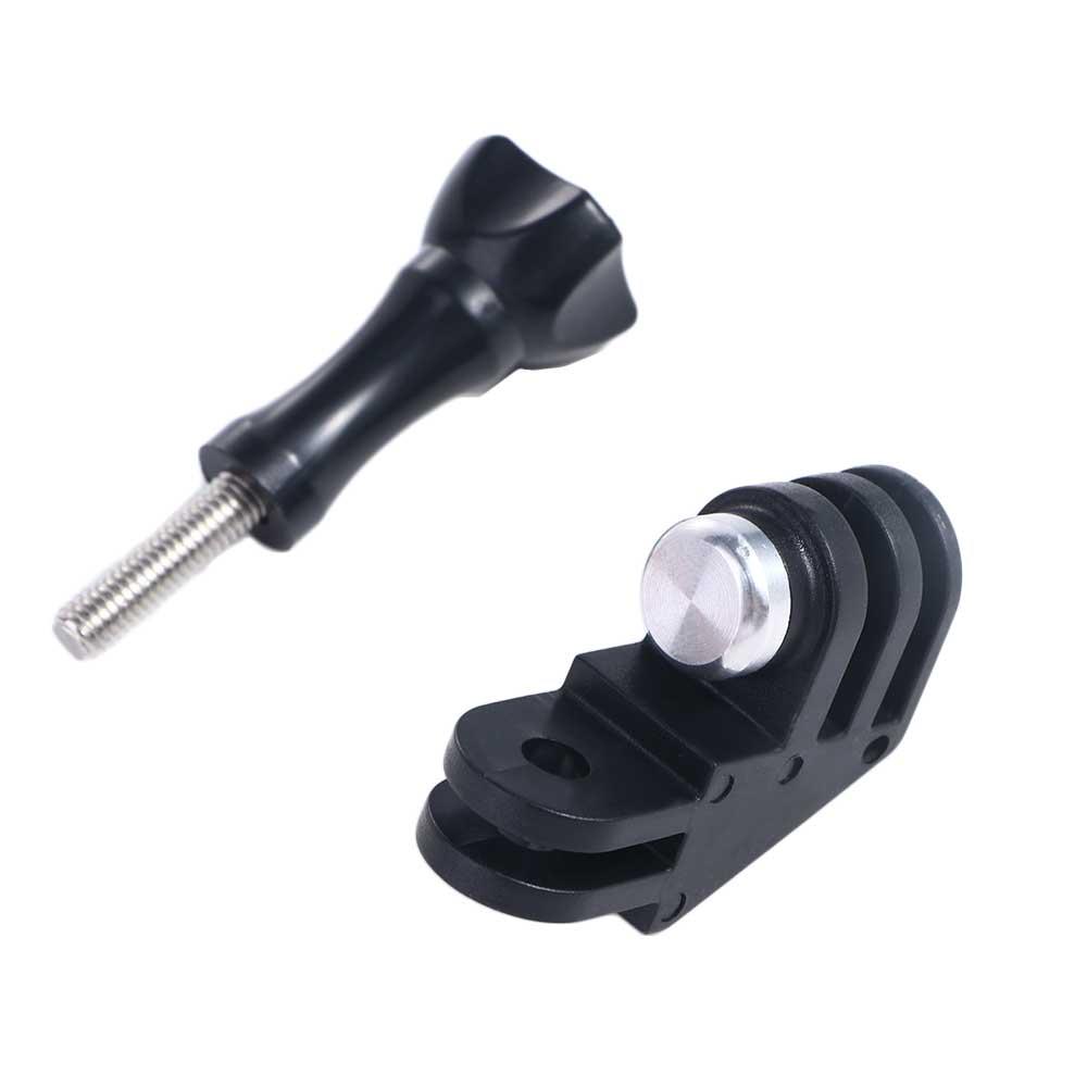 Adattatore Per Treppiede A Gomito 90° Per Action Cam (DJI Osmo Action, GoPro 9/8/7/6/5) - Vite 1/4'' - Portatile