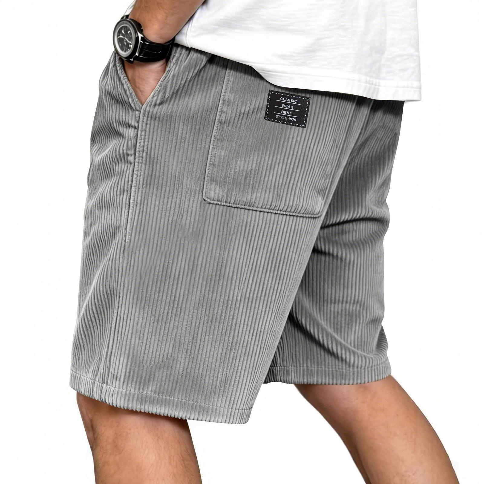 Men s Drawstring Casual Shorts Men s Straight Beach Shorts XXXL