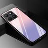 Tempered Glass Phone Case For Honor 400 Smart Luxury Hard Back Bumper Cover for Honor 400 Smart LGN-NX1 X6C X7D 4G 5G Capa