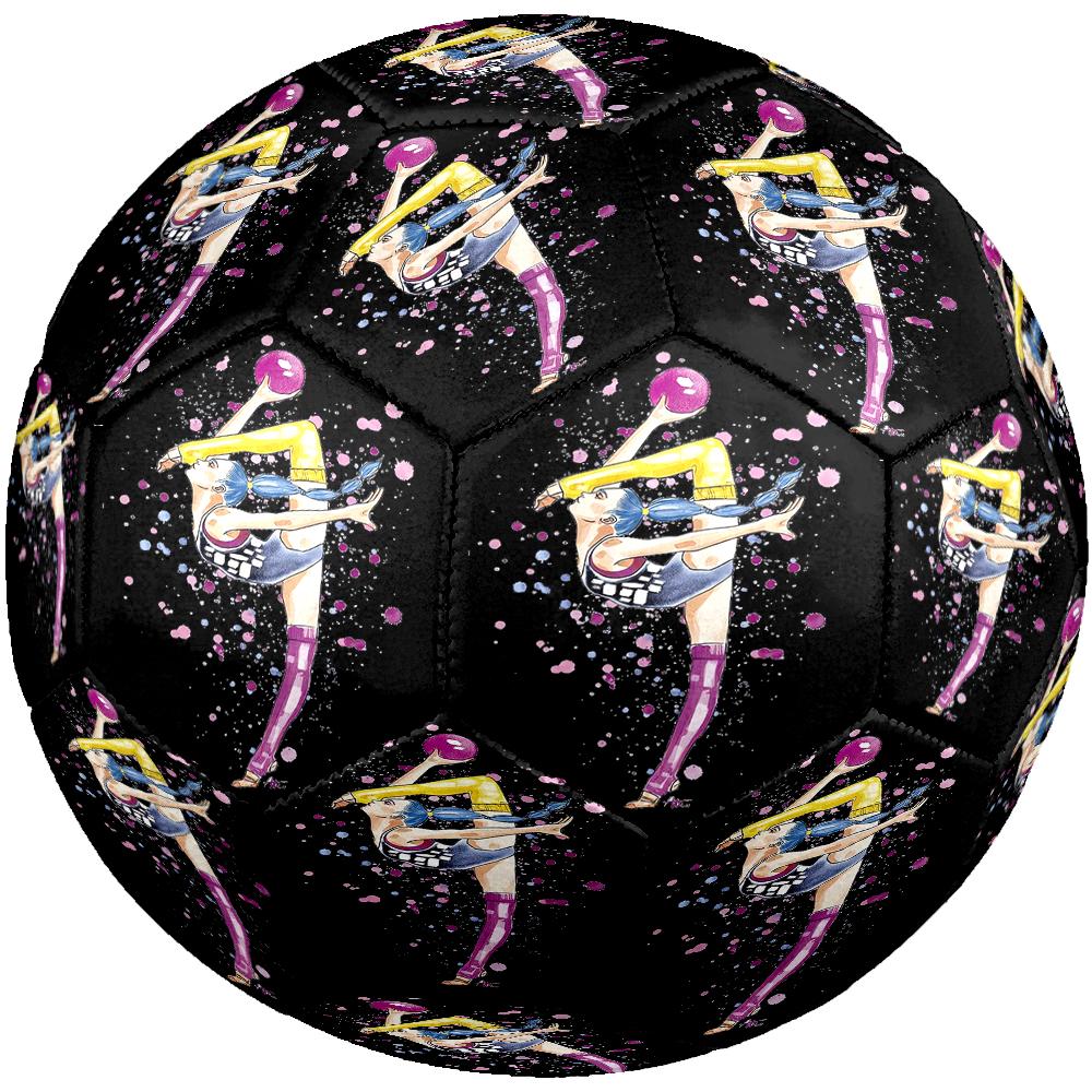 gymnastics Theme Size 5 Soccer Ball, Suitable for Both Indoor and Outdoor Matches, a Gift Suitable for Everyone.