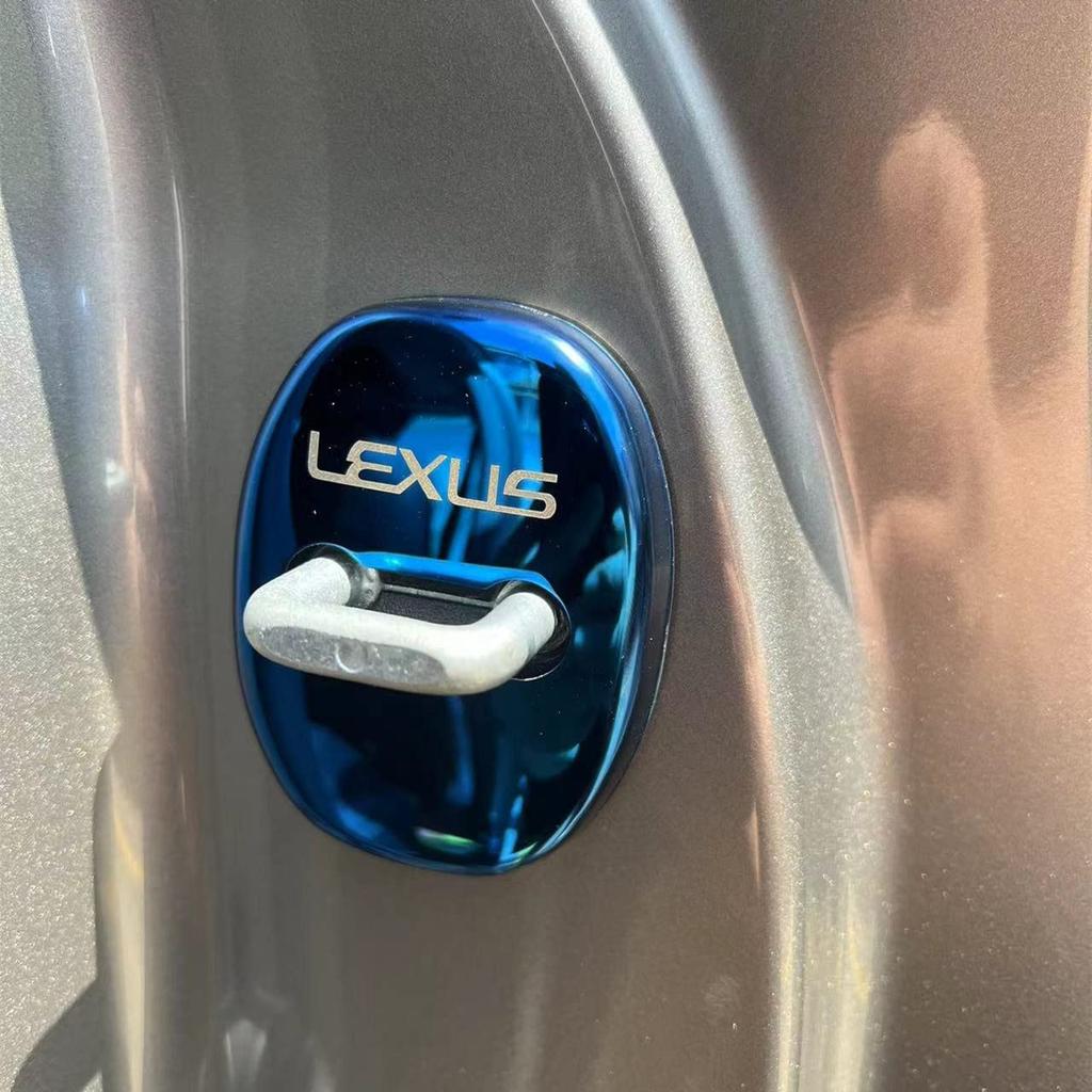 TADOKAPATU Lexus Spezifische Abdeckung für Türschloss, Türschlossabdeckung, Verchromung, Zubehör, Innenteile, Prävention,