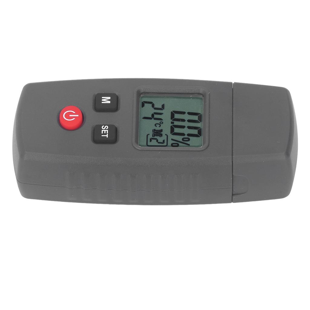 Wood Moisture Meter 7 Gears High Accuracy Digital Dampness Detector for Woodworking Flooring Construction